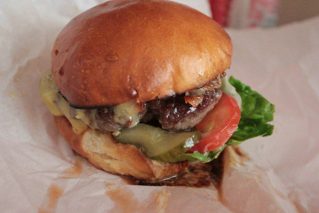 The Smokin' Bacon Burger from Burger Meats Bun