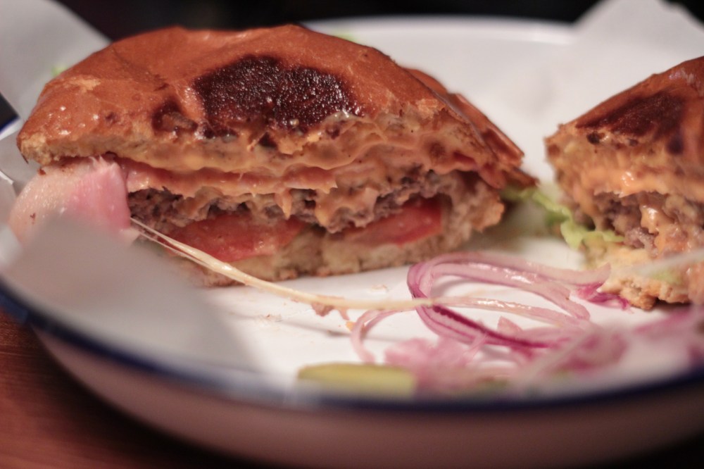 We loved the thin, smashed style patties