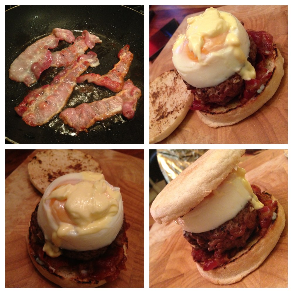 Building the burger