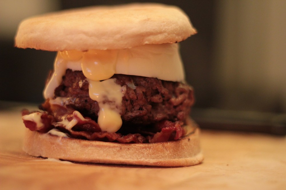 The Eggs Benedict Burger
