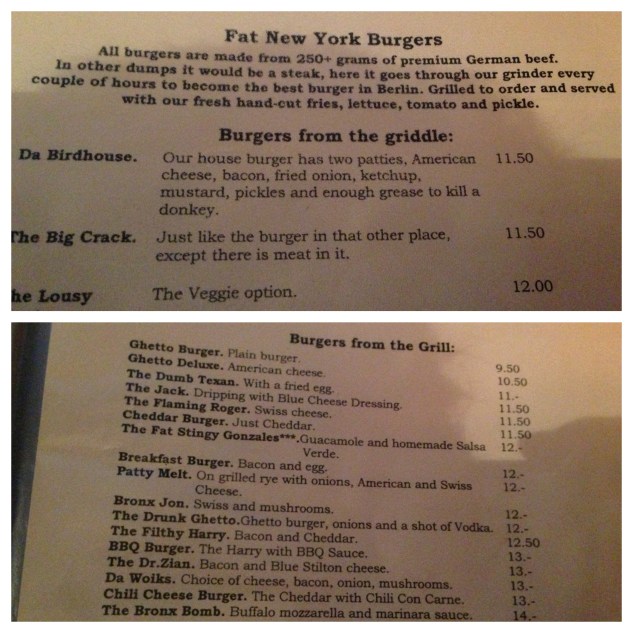 The Menu (click to enlarge)