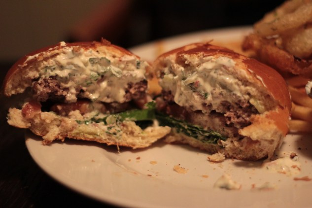 Inside the Lamb Burger