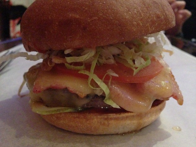 The bacon cheeseburger