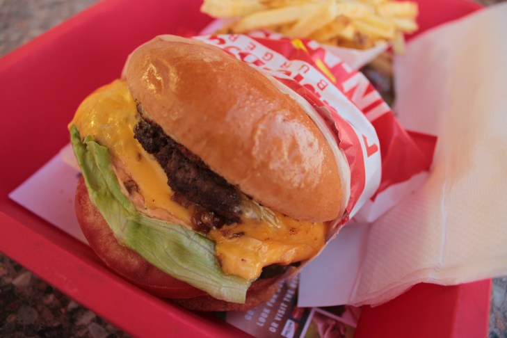 The perfect fast food burger