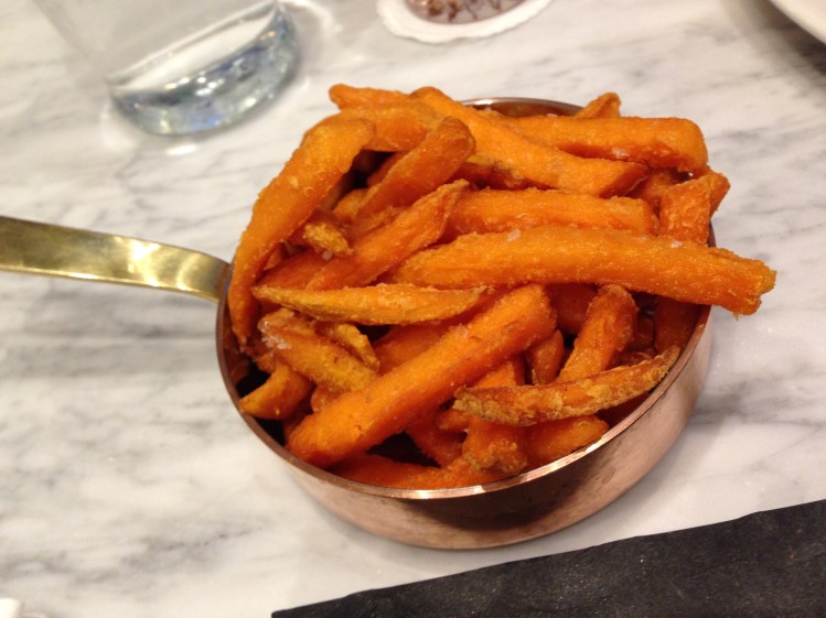 The sweet potato fries were pretty good, although definitely not Glasgow's best.