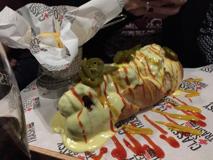 One of the best hot dogs we've ever had.