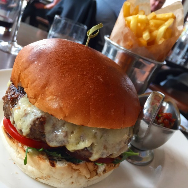 The Hutchesons Burger in all its glory!